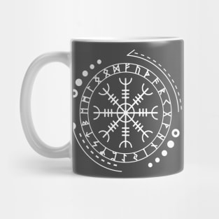 Helm of Awe - Aegishjalmur | Norse Pagan Symbol Mug